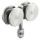 DAIKEN 4号ステンレスドアハンガー用ベアリング複車 4S-4WH-BN フレキシブルタイプ