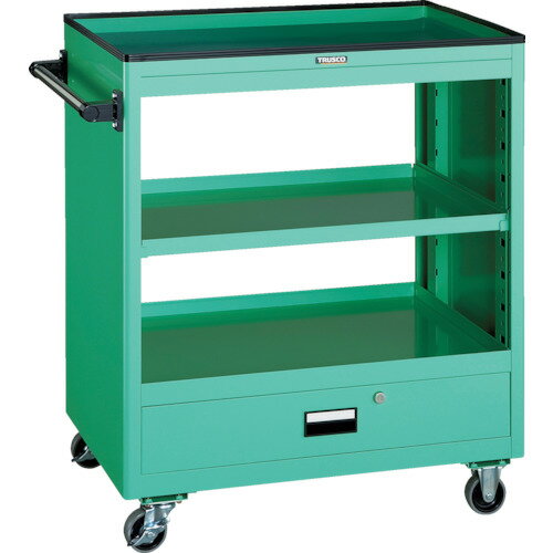 TRUSCO ツールワゴン NTS-701-W 750X500 深型1引出付 ホワイト