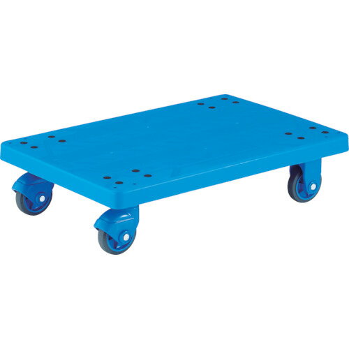 TRUSCO グランカート(樹脂製) TP-X915 サイレント 平台車 900×600 均等荷重400kg