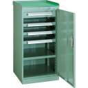 TRUSCO スライド工具キャビネット DX-12 501X551 コボレ止め天板付
