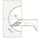 京セラ 内径球面・奥端面・倣い加工用鋼バー S12M-SVJCR08-16A S−SVJP/C/B−A 1個