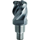 三菱 4枚刃難削材加工用 IMX16C4HV160R40016 超硬制振ラジアスヘッド16mm (コート品) EP7020 1個