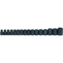 WILLIAMS インパクト用ソケットセット JHWMS-4-16RC 1/2 ショート 6角 16個