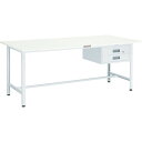 TRUSCO 軽荷重作業台(300kg)AE型 SAE-0960F2 900X600XH740 2段引出付 グリーン色