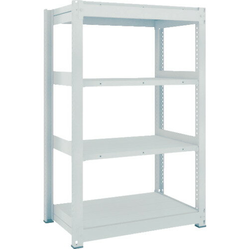 TRUSCO TUG型中量棚300kg TUG300-55Z-4 単体 1555X926XH1500 4段