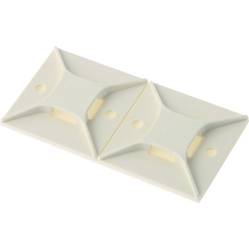 PANDUIT マウントベース ABM4H-AT-T アクリル系粘着テープ付き 白 (200個入)
