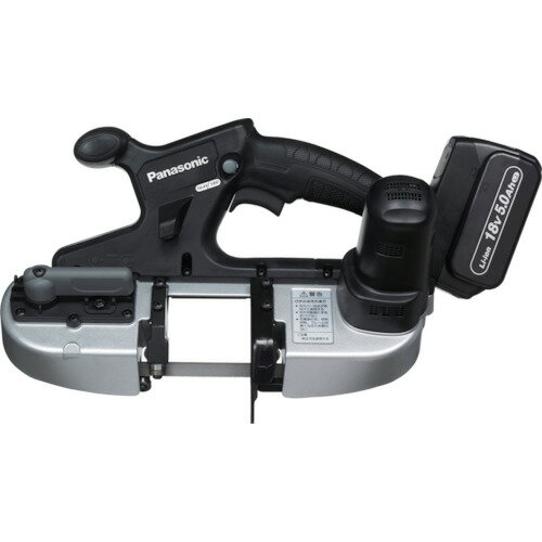 Panasonic 充電バンドソー18V5Ahセット EZ45A5LJ2G-B