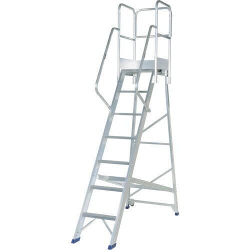 PiCa アルミ合金製作業台 DWS-210B11H DWS型 2.1m 手すりH1100