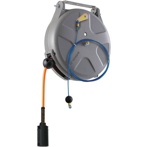 TRIENS エアーホースリール SHS-210FA 内径6.5mm×10m ブレーキ式