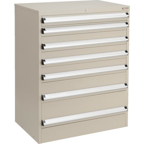 TRUSCO 中量棚収納用キャビネット VE84S-1001 W840XD535XH1040 7段