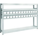 TRUSCO スチールラック M2-4635-E26 M2型軽中量棚 H1200 樹脂NG引出付 小X26