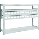 TRUSCO スチールラック M2-4645-A26 M2型軽中量棚 H1200 スチール引出付 小X26