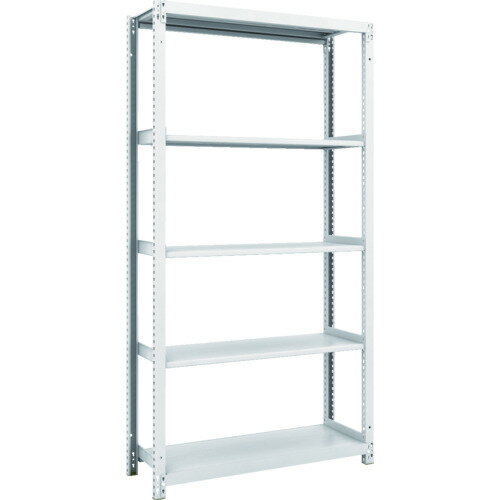 TRUSCO スチールラック M1-6335 M1型抗菌塗装ボルトレス軽量棚900X320XH1800 5段