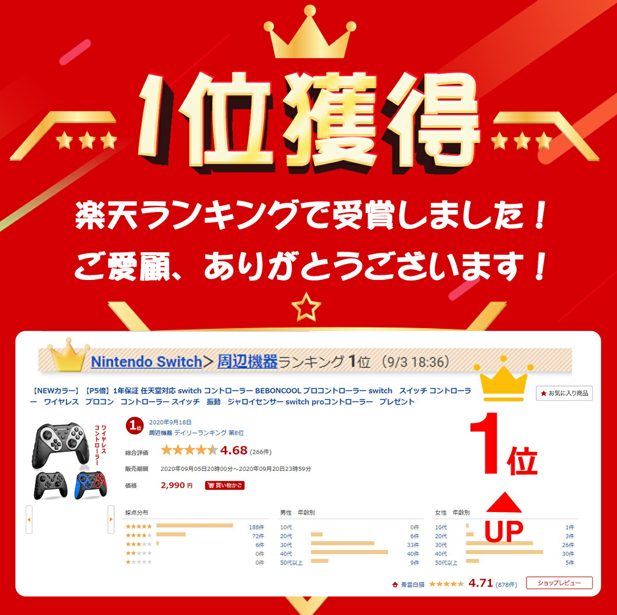 楽天市場 楽天1位獲得 任天堂対応 Switch コントローラー Switch プロコン Beboncool プロコントローラー Switch ニンテンドースイッチ コントローラー Nintendo Switch Proコントローラー ワイヤレス 振動 ジャロイセンサー プレゼント 選べる4色 青雲白猫 楽天市場 楽天1位獲得 任天堂対応 Switch コントローラー Switch プロコン Beboncool プロコントローラー Switch ニンテンドースイッチ コントローラー Nintendo Switch Proコントローラー ワイヤレス 振動 ジャロイセンサー プレゼント 選べる4色 青雲白猫