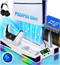 【300円OFF★最新Pro版対応】PS5 Pro/PS5/PS5 Slim スタンド BEBONCOOL PS5 Slim冷却ファン PS5 Pro/PS5/...