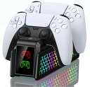 BEBONCOOL PS5 コントローラー 充電スタンド ps5 コントローラー 充電器 プレイステーション5 充電 スタンド ps5コントローラー充電器 周辺...