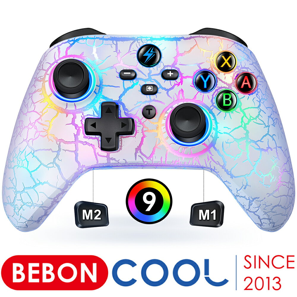 【300円クーポン配布】BEBONCOOL スイッチ コントローラー Switch コントローラー nintendo switch proコントローラー マクロ...