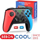 BEBONCOOL Switch コントローラー 任天堂 スイッチ プロコントローラー プロコン nintendo switch proコントローラー ワイヤレス スリープ復帰 マクロ機能 HD振動 連射 ジャロイ ニンテンドースイッチ switch lite / switch 有機el対応 プレゼント