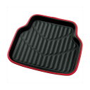 BONFORM ボンフォーム6416-08RE3Dレザーマット50x45cmリヤ用 レッド
