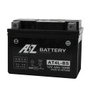 AZバイク用バッテリー液入充電済みAT4L-BS主な互換品番:RBT4L/TX4L-N、YT4L-BS、GT4L-BS、KT4L-BS