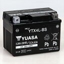 台湾YUASA台湾ユアサバイク用バッテリー【電解液注入 充電済】YTX4L-BS主な互換品番：FTX4L-BS DTX4L-BS RBTX4L-N