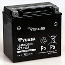 台湾YUASA 台湾ユアサバイク用バッテリー【電解液注入・充電済】YTX14-BS主な互換品番:GTX14-BS・FTX14-BS・DTX14-BS・NBC14-BS・RBTX14-N