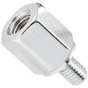 タナックス TANAXCM-3バイクミラー ナポレオン ネジ径変換アダプタ- メッキ 正10mm→逆8mm