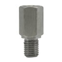 タナックス TANAXSS-2バイクミラー ナポレオン スリムステンレスアダプター(1個入り) 正10mm→正10mm