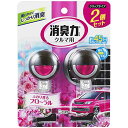 エステー化学16033クルマの消臭力 クリップタイプ 2個セット フローラル