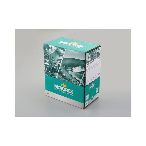 DAYTONA デイトナ97858MOTOREX CROSS POWER 4T 10W-60 ディスペンサー付きバッグ 20L
