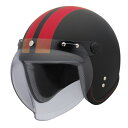 UNICAR ユニカー工業BH-36RMATTED スモールジェットヘルメット マットブラック フリーサイズ(2)