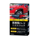 晴香堂 CARALL2134黒樹脂パーツハードコーティング 容量:100ml(マイクロファイバークロス付き)