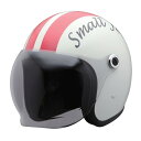 ユニカー工業 UnicarBH-37WREスモールジェットヘルメット カラー:ホワイト/レッド サイズ/フリー(約58cm~60cm未満)