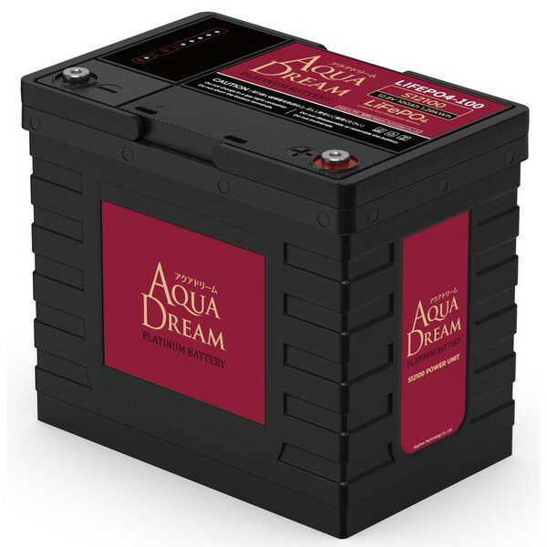 AQUA DREAM ɥ꡼LIFEPO4-100Ŵ।Хåƥ꡼12V100Ah LifePO4S12100...