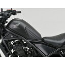 デイトナ DAYTONA48739レザーニーグリップパッド Rebel250/500(17~24) ブラック