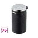 星光産業ED-180ソーラーラバーアッシュ車内用灰皿 ブラック
