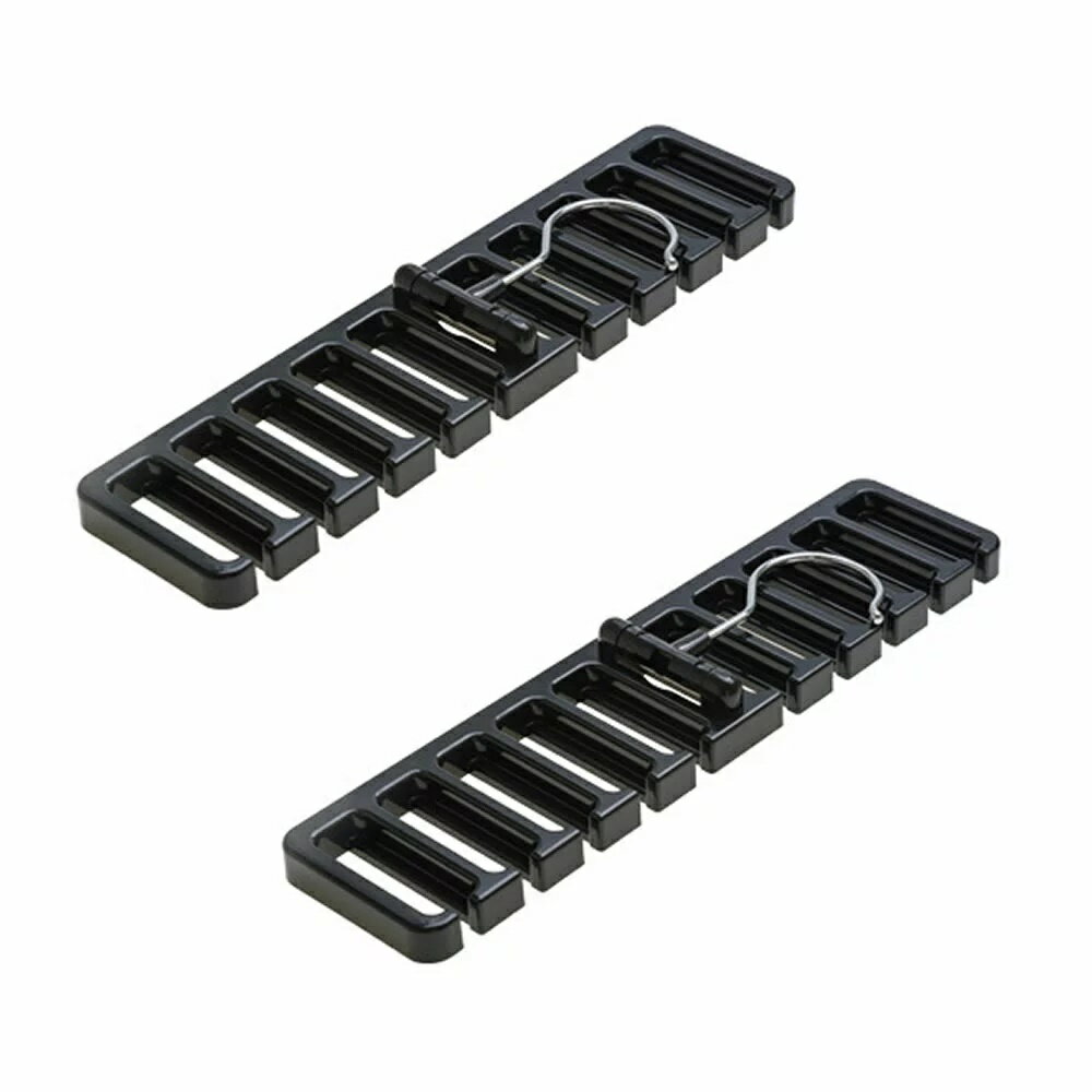 ベルトハンガー 10本収納 2個セット ネクタイ スカーフ 小物 吊り下げ 収納 ラック 省スペース クローゼットtecc-belhan2set