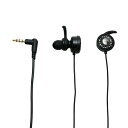 【送料無料】ミヨシ MCO ゲーミングヘッドセット カナル式 ブラック GMA-HS01/BK