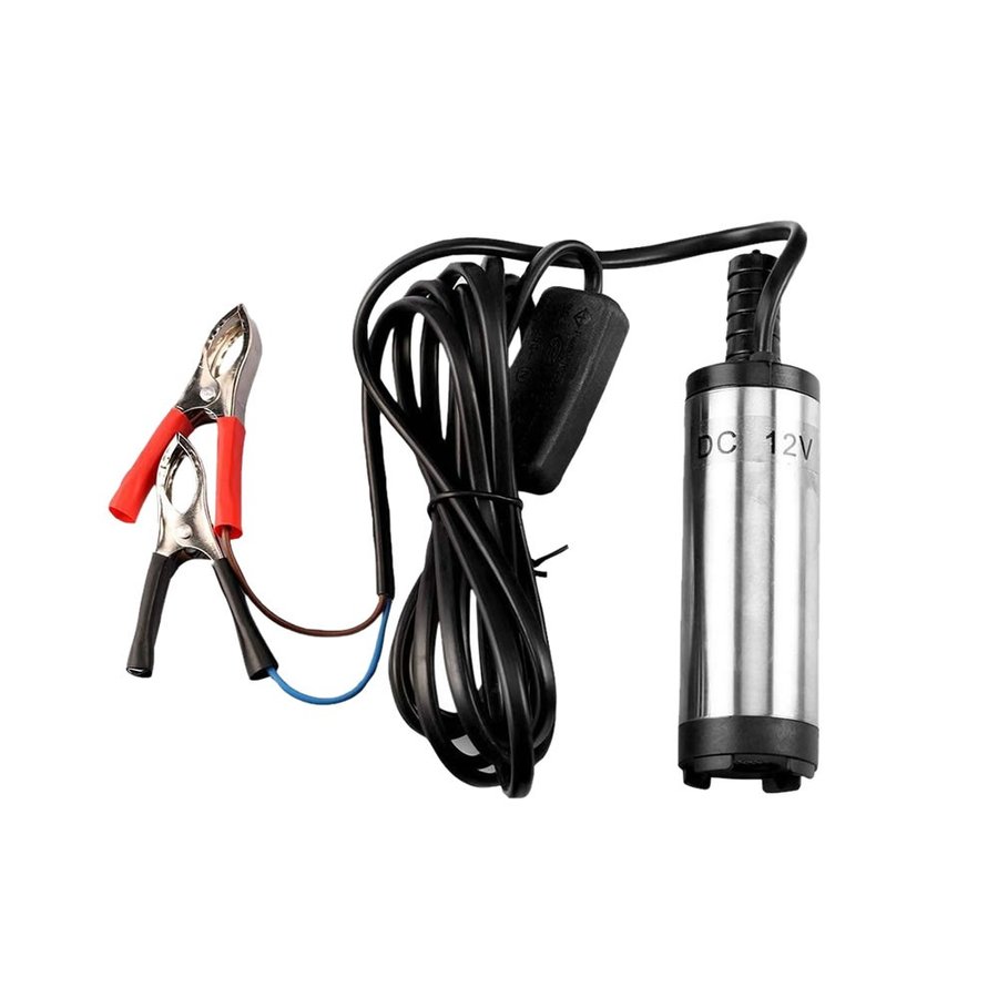 樂天商城 - ウォーターポンプ 12Vタイプ 小型 水中ポンプ 12L/min ケーブル 3m スイッチ式 強力 給油 給水 灯油 排水 ドラム缶 tec-wat12vpump