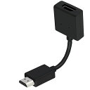 HDMI 延長ケーブル TV レコーダー PC 延長 HDMI オス メス 変換 コネクター 1080P 10cm 短い スリム 形状 角度 干渉 ad-hdmient(2)