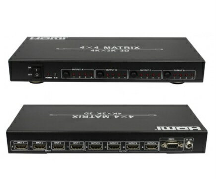 TEC テック THD44MSP-4K60S 4入力4出力4切替 HDMIマトリクス切替器 HDMI切替器