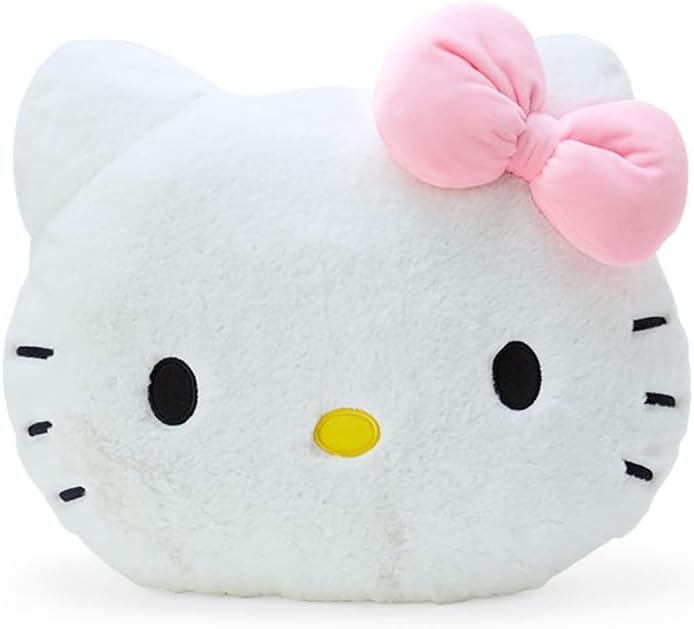 樂天商城 - ハローキティ フェイス形クッションS 272477 サンリオ SANRIO