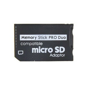 microSD → メモリースティック Pro Duo 
