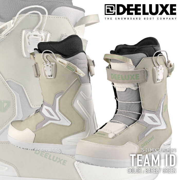 樂天商城 - レビューでクーポン★[日本正規品]スノーボード ブーツ ディーラックス DEELUXE TEAM ID Barely Green チーム アイディー メンズ レディース 25-26