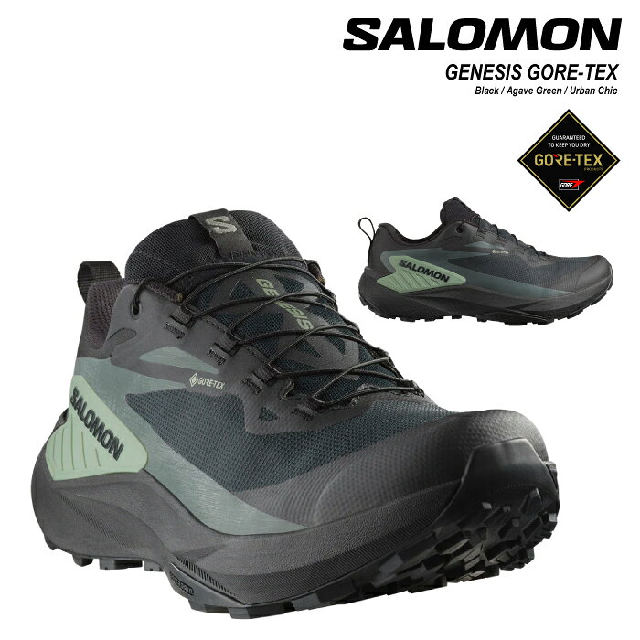 乐天商城 - レビューでクーポン★[日本正規品] トレイルランニング サロモン SALOMON GENESIS GORE-TEX L47518700 ジェネシス ゴアテックス メンズ シューズ