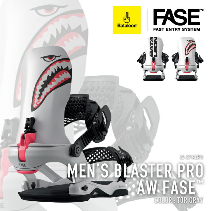 レビューでクーポン★[日本正規品] スノーボード ビンディング バタレオン BATALEON MENS BLASTER PRO AW FASE Tor ブラスター プロ フェイズ メンズ 26-27