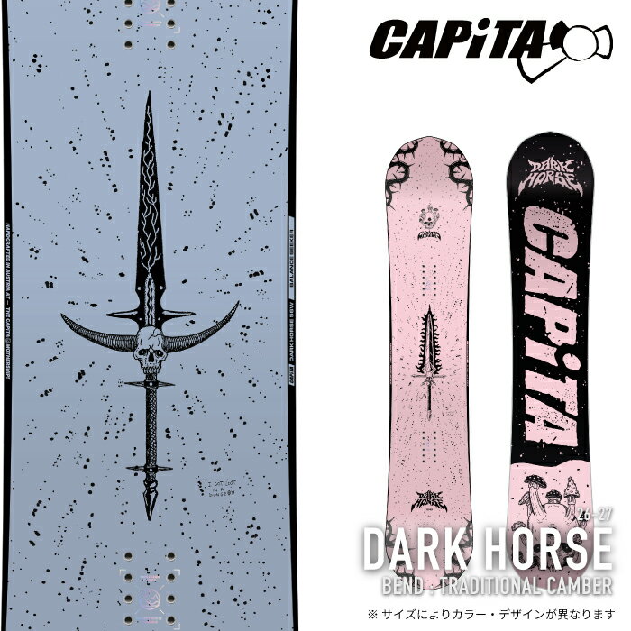 ���r���[�ŃN�[�|����[���{���K�i] �X�m�[�{�[�h �� �L���s�^ CAPITA DARK HORSE �_�[�N �z�[�X �����Y 26-27