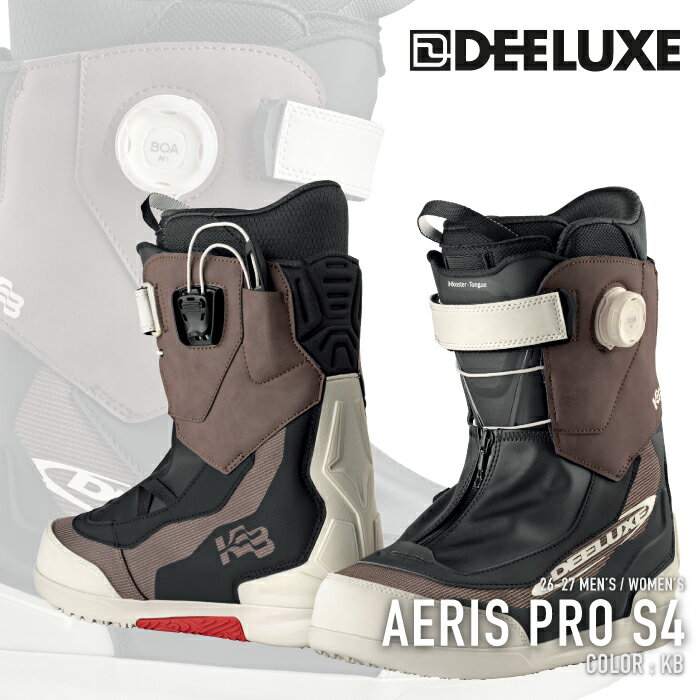 ���r���[�ŃN�[�|����[���{���K�i] �X�m�[�{�[�h �u�[�c �f�B�[���b�N�X DEELUXE AERIS PRO S4 KB �G�A���X �v�� �����Y ���f�B�[�X 26-27