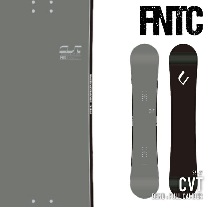 乐天商城 - レビューでクーポン★[日本正規品] スノーボード 板 エフエヌティシー FNTC CVT メンズ レディース 26-27