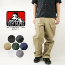 ベンデイビス ワークパンツ BEN DAVIS The Original Ben 039 s Pants RN30512 Black Charcoal Grey Khaki Olive Navy White 5ポケット 10.5オンス生地 頑丈 ロゴ 定番 チノパン 作業着 カジュアル ベンズパンツ メンズ 男性 大きいサイズ